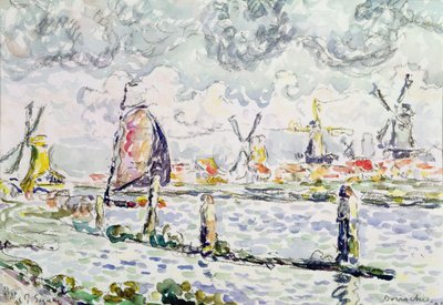 Overschie, 1906 - Paul Signac